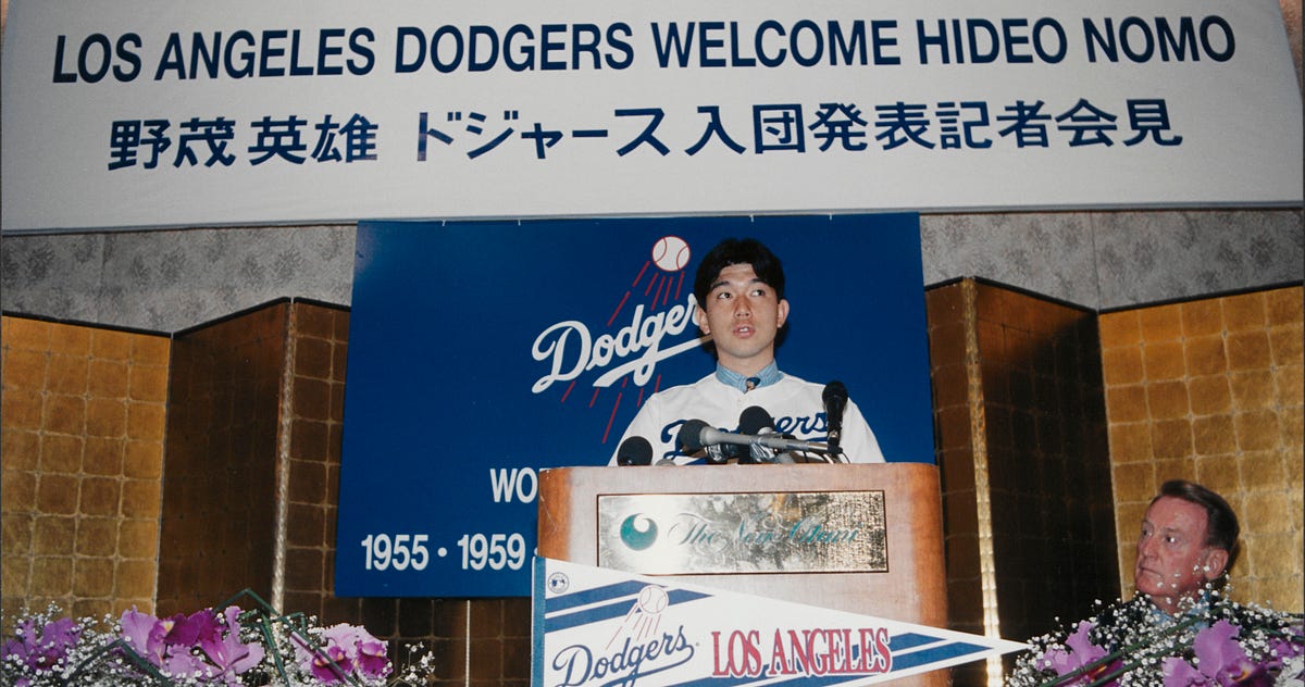 From Dodger Insider magazine: Hideo Nomo — The Pioneer | by Mark Langill | Jul, 2025