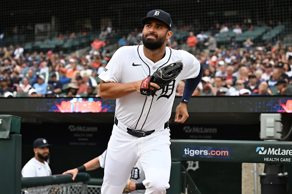 Riley Greene on July 7 vs. the Rays. © Lon Horwedel-Imagn Images