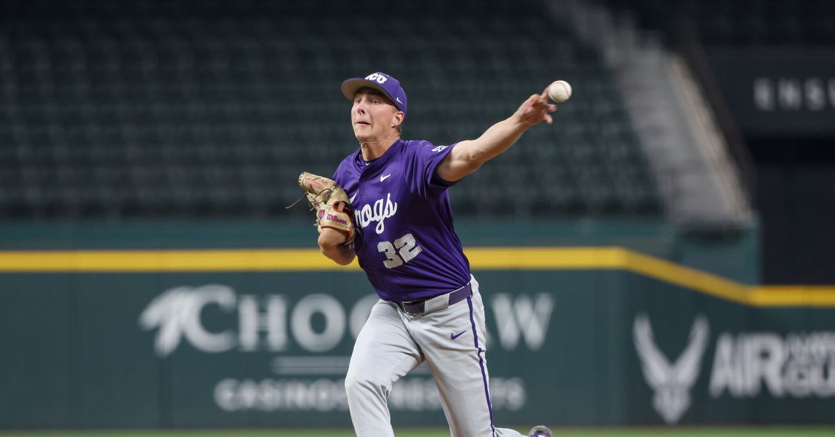 Baseball: TCU LHP Braeden Sloan selected by Baltimore Orioles in 17th Round of 2025 MLB Draft