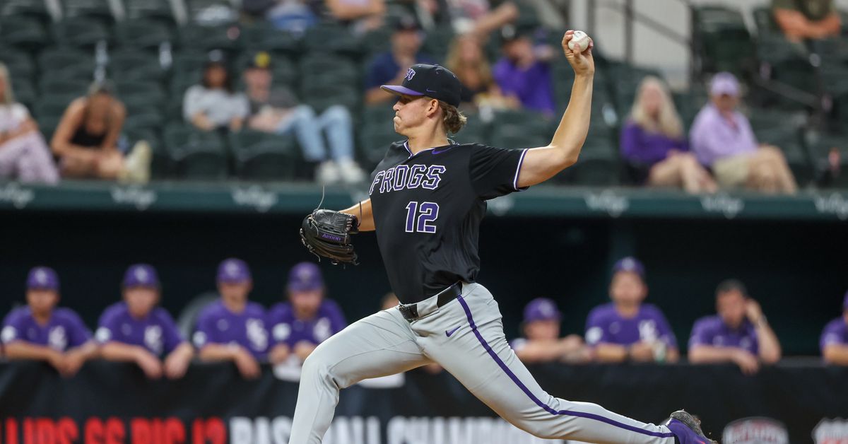 Baseball: TCU LHP Ben Abeldt selected by Texas Rangers in 5th Round of 2025 MLB Draft