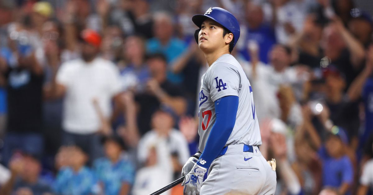 LA Final Score: Ohtani gets to 50/50, Dodgers win 20-4