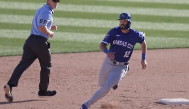 A Spring Training game was played today between the Royals and Rockies