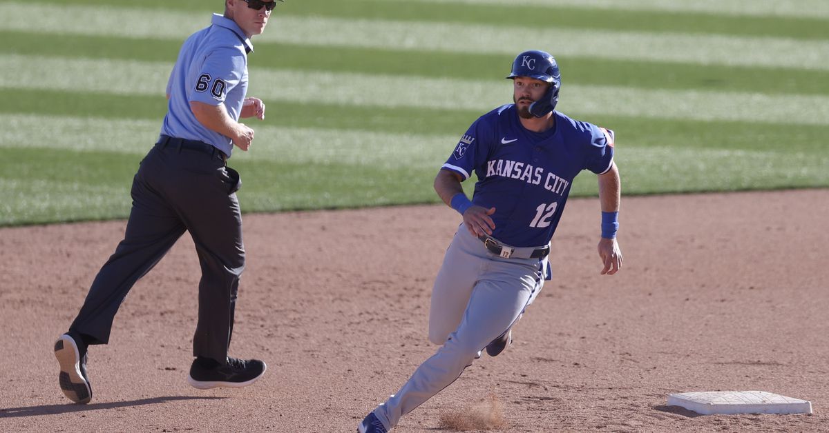 A Spring Training game was played today between the Royals and Rockies