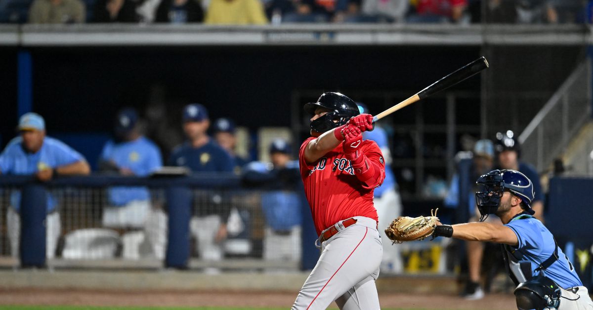 Red Sox Minor Lines 7/11: Blaze Jordan key in close win