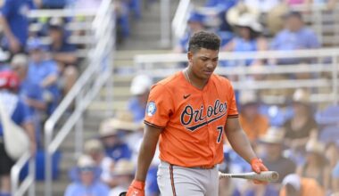 The Orioles catching injury curse has caught up to Samuel Basallo