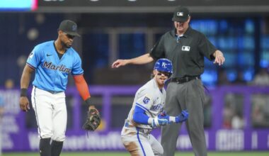 Royals salvage series by beating Marlins 7-4