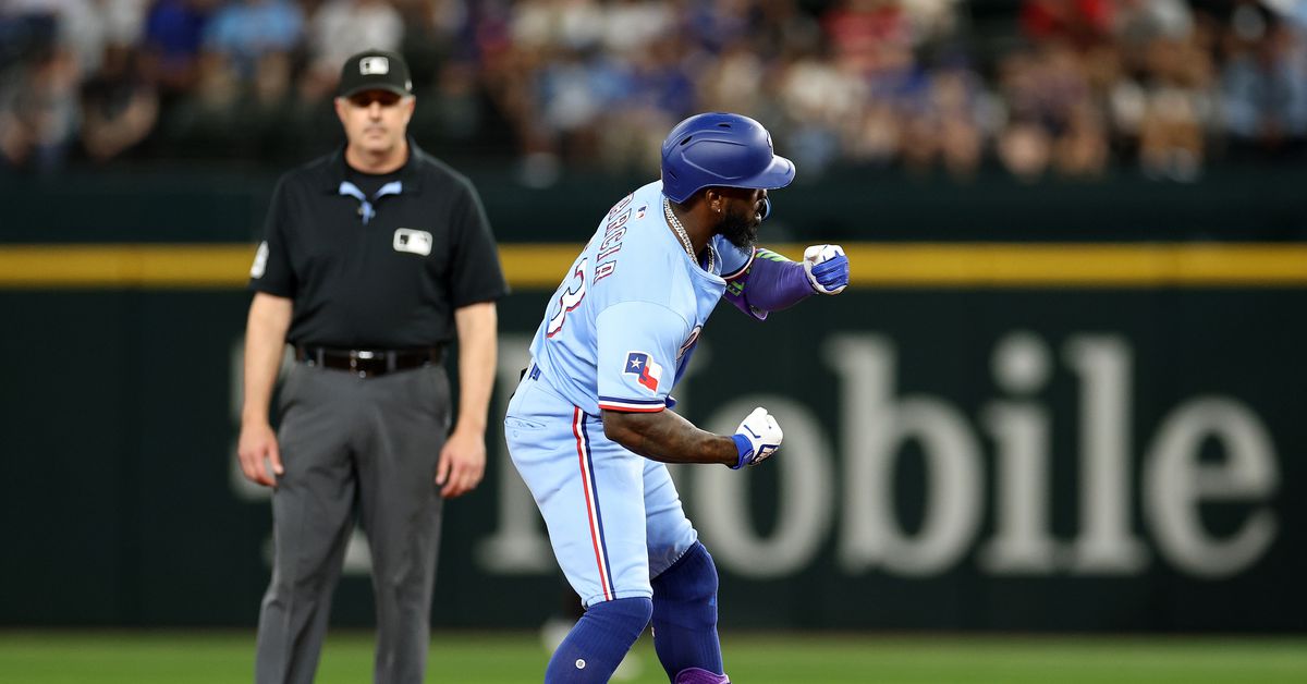 Game No. 101 - Athletics at Texas Rangers