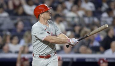 With J.T. Realmuto hitting well, does that lessen the need for a bat?