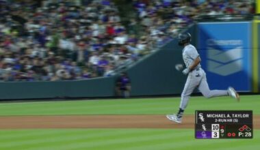 Lenyn Sosa's homer and 4 RBIs lead White Sox to 10-3 win over Rockies
