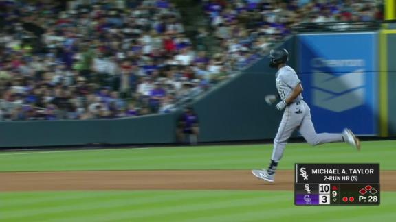 Lenyn Sosa's homer and 4 RBIs lead White Sox to 10-3 win over Rockies