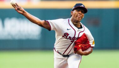 Fuentes pitches well as Braves defeat Angels 8-3