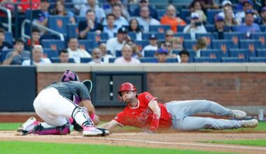 Angels fall to Mets while Trout chases milestone