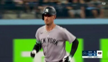 Guerrero breaks tie with 2-run single in 6th and Blue Jays beat Yankees 5-4