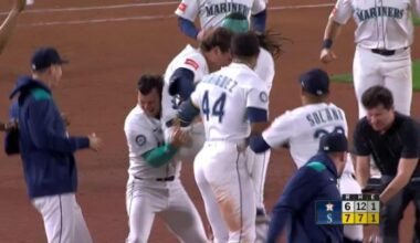 Young walks it off and Mariners top Astros in 11 innings