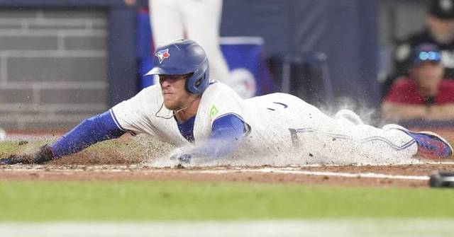 Bo Bichette homers and scores deciding run, Blue Jays beat Angels 3-2 for 8th straight victory