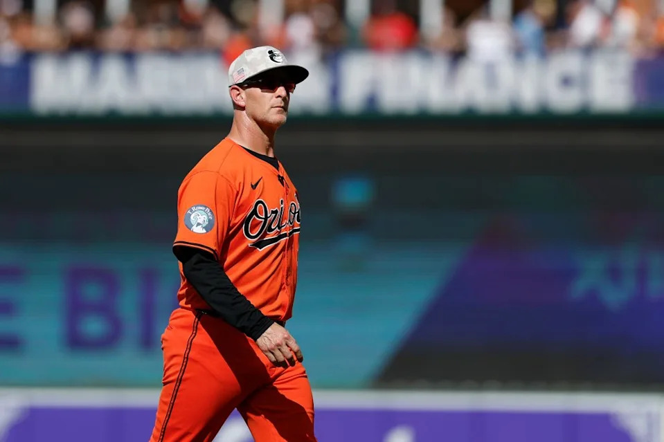 The Orioles released Gibson on May 20, 2025. AP
