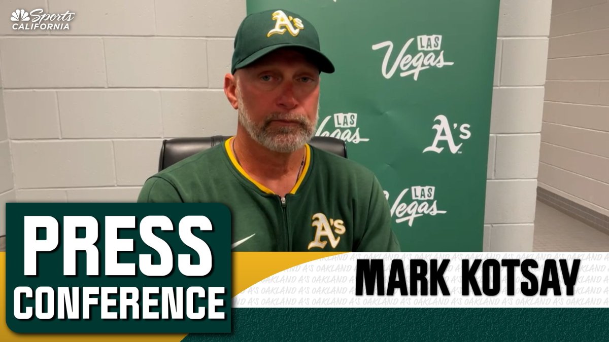 Mark Kotsay proud of how Athletics battled in extra-innings win – NBC Sports Bay Area & California