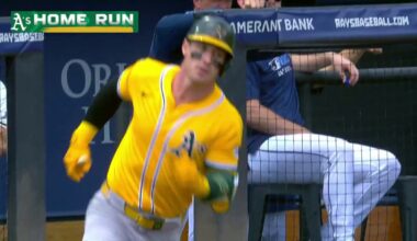 Brent Rooker blasts solo home run to put Athletics on top vs Rays – NBC Sports Bay Area & California