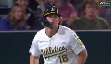 Nick Kurtz crushes 13th homer of season, extends Athletics’ lead – NBC Sports Bay Area & California