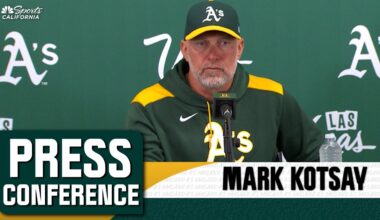 Mark Kotsay emphasizes need to strengthen defense after loss to Giants – NBC Sports Bay Area & California