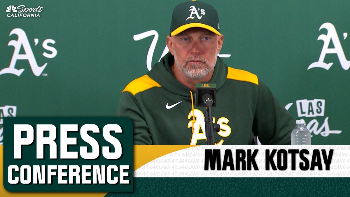 Mark Kotsay emphasizes need to strengthen defense after loss to Giants – NBC Sports Bay Area & California
