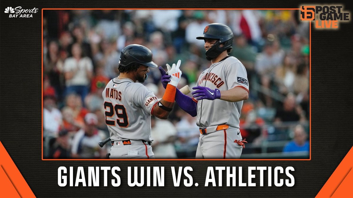 Giants’ three-run fifth inning fuels 6-2 victory over Athletics – NBC Sports Bay Area & California