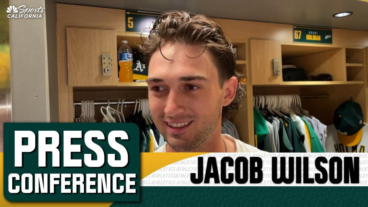 Jacob Wilson updates injury after suffering contusion vs. Braves – NBC Sports Bay Area & California