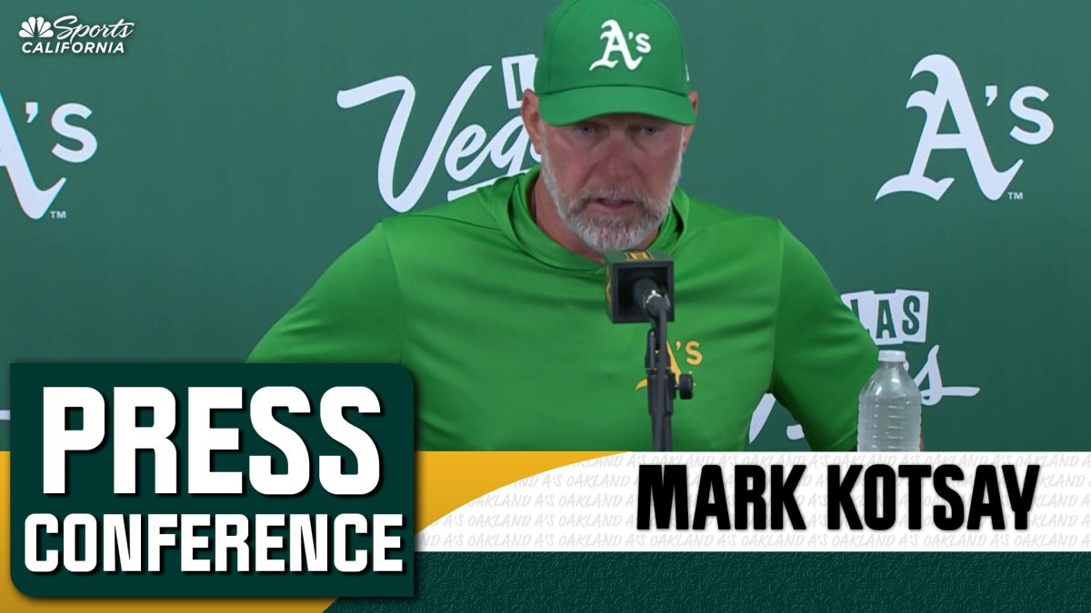 Mark Kotsay emphasizes fixing fundamentals after Athletics’ loss to Blue Jays – NBC Sports Bay Area & California