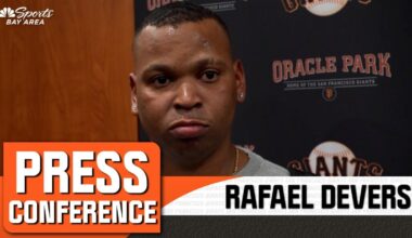 Rafael Devers details erratic night on defense in Giants’ loss – NBC Sports Bay Area & California