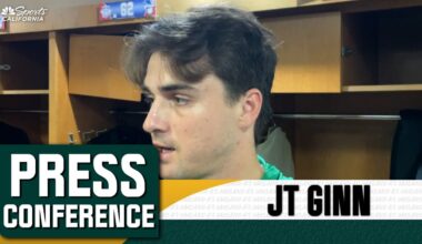 J.T. Ginn confidently states Athletics can ‘win a lot of games’ – NBC Sports Bay Area & California