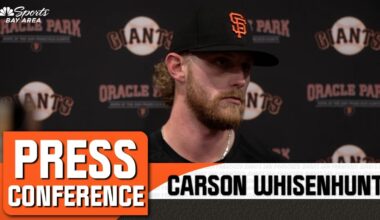Giants pitcher Carson Whisenhunt details emotions in MLB debut – NBC Sports Bay Area & California
