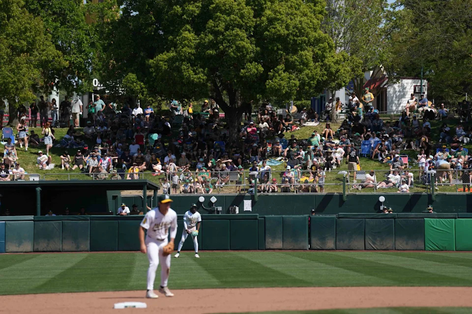 A 2025 Athletics game at Sutter Health Park in Sacramento, Calif.Darren Yamashita-Imagn Images