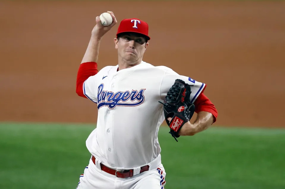 Kyle Gibson made his only career All-Star appearance during his half-season with the Rangers. Getty Images