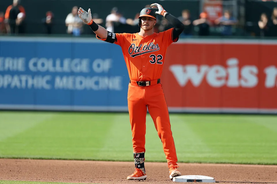 Ryan O'Hearn has a .295 average through 244 at-bats in 2025.