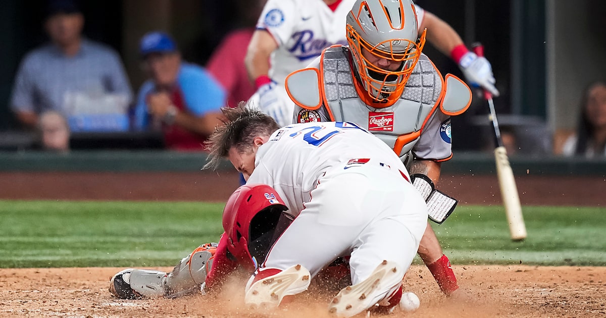 Texas Rangers tie Orioles in wacky fashion with Michael Helman’s havoc on basepaths