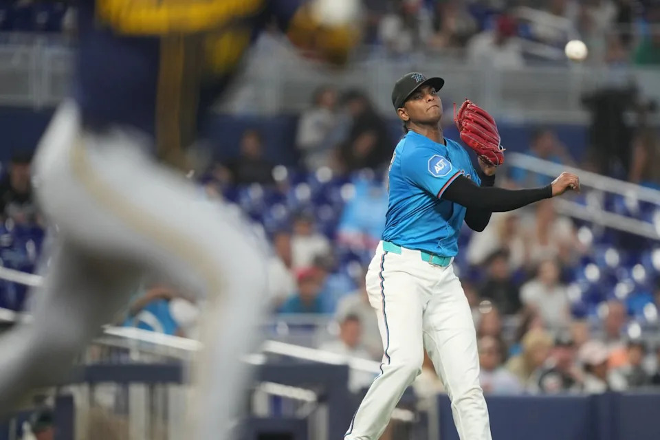 MLB: Milwaukee Brewers at Miami Marlins