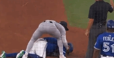 The Toronto Blue Jays announce injury update on George Springer after leaving the game