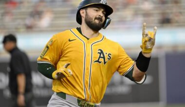 Langeliers returns, lifts A’s past Rays