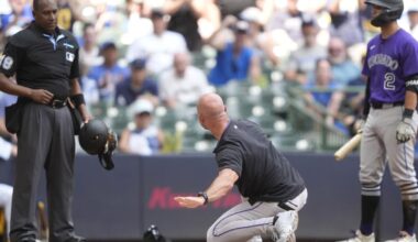 Freeman, Schaeffer ejected in the third inning of Colorado's game at Milwaukee | MLB