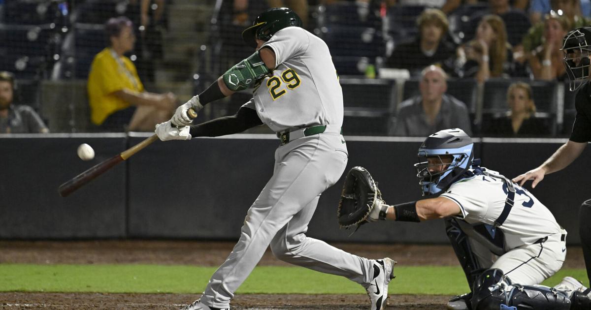 Wynns hits sacrifice fly in the 10th as A's hand Rays 3rd-straight loss 4-3 | Sports