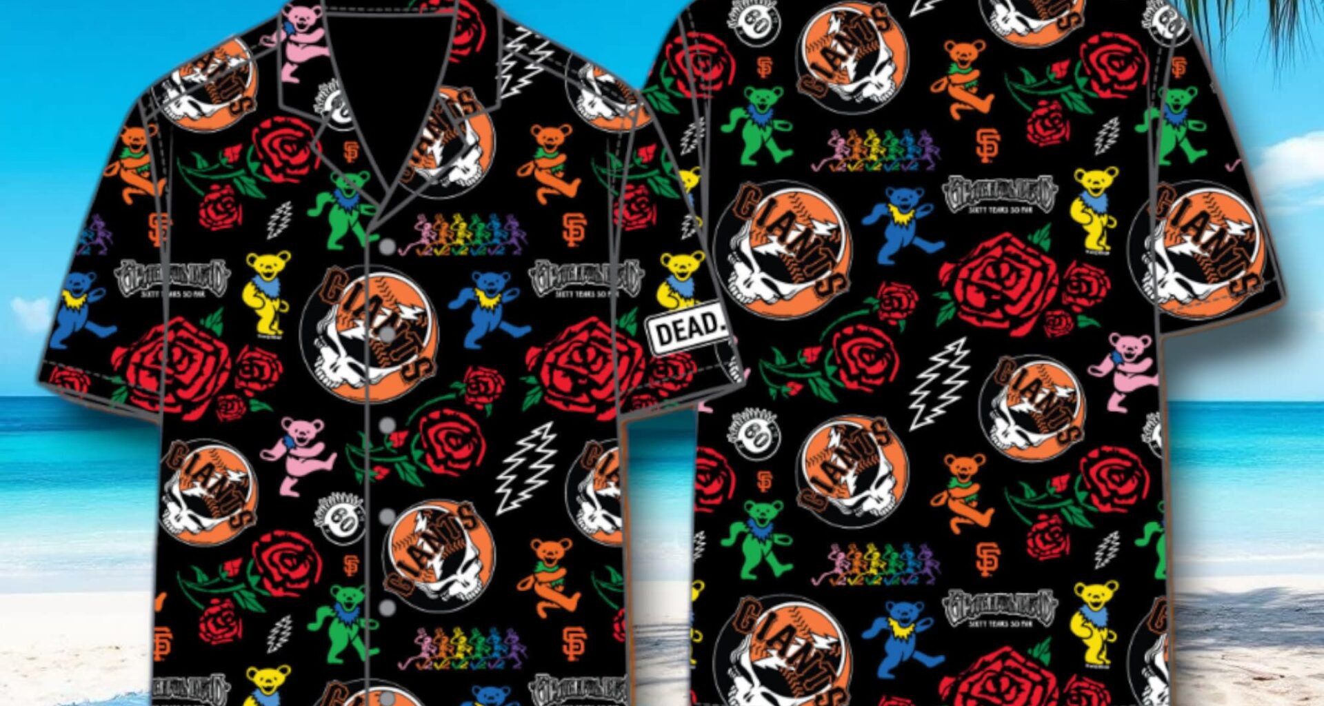 Groovy Giants: Unveiling the 2025 Grateful Dead Night Hawaiian Shirt