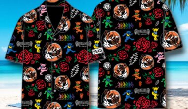 Groovy Giants: Unveiling the 2025 Grateful Dead Night Hawaiian Shirt