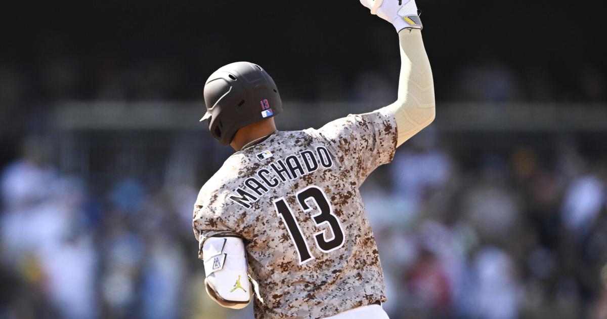 Padres slugger Manny Machado gets his 2,000th career hit | MLB