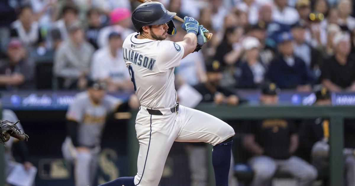 Williamson has RBI double, Castillo strikes out 8 in 7 innings as Mariners beat Pirates 1-0 | Local Sports