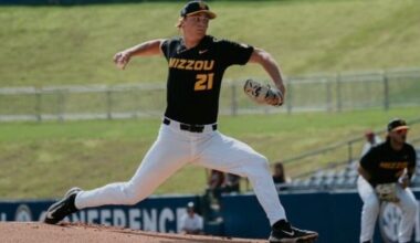 Mizzou QB and pitcher Sam Horn is top 100 baseball prospect