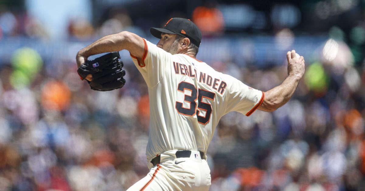 Verlander ends first half without win as SF Giants blown out by Phillies | Sports