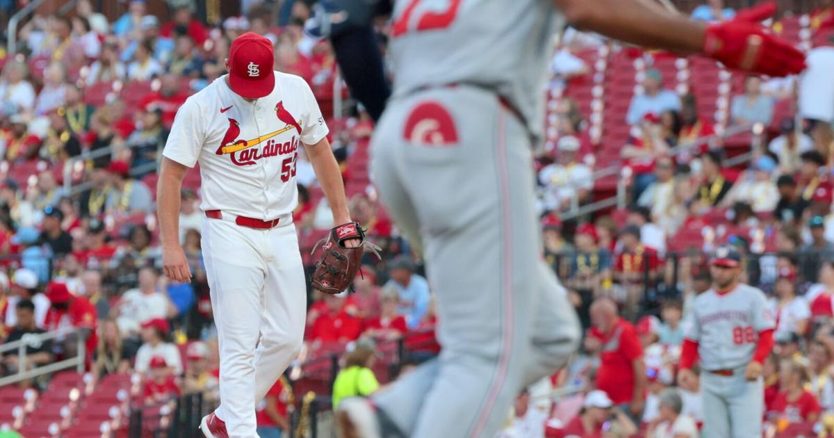 Pair of three-run innings, hard contact sink Andre Pallante, Cardinals in loss to Nationals