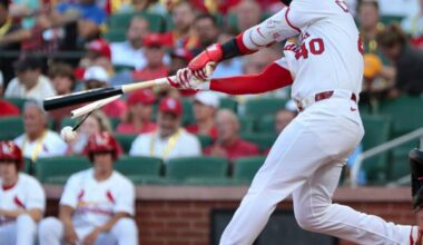 In Cardinals’ loss to Nationals, issues vs. lefties and pitch-to-contact troubles collided