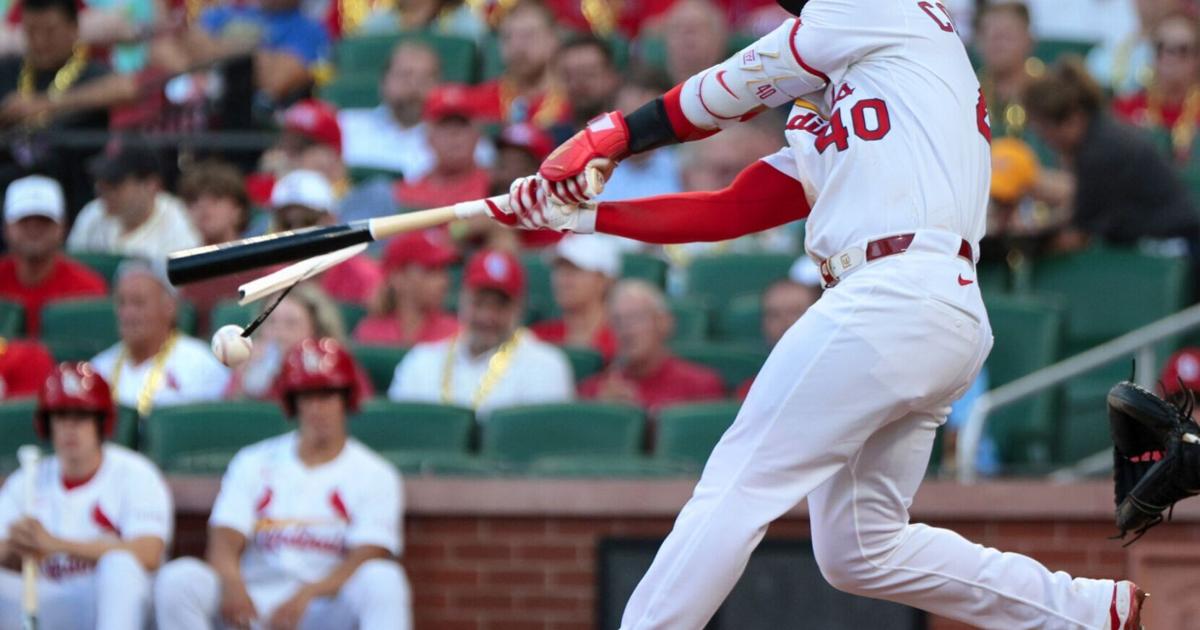In Cardinals’ loss to Nationals, issues vs. lefties and pitch-to-contact troubles collided