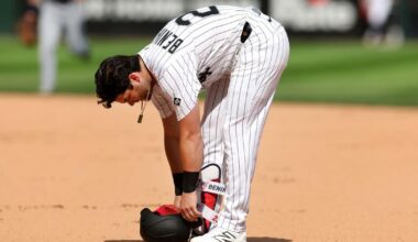 White Sox held to 2 hits in 4-2 loss to Guardians in Game 1 of split doubleheader - The Daily Gazette